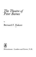 Cover of The theatre of Peter Barnes by Bernard Frank Dukore