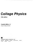 Cover of College physics by Franklin Miller