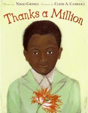 Cover of Thanks a million by Nikki Grimes