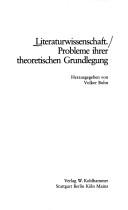 Cover of Literaturwissenschaft by Unknown