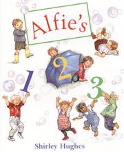 Front cover of Alfie's 1 2 3 by Shirley Hughes