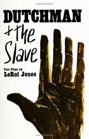 Front cover of Dutchman and The Slave by Amiri Baraka