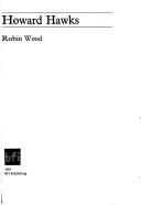 Cover of Howard Hawks by Wood, Robin