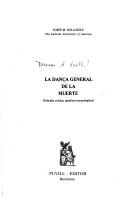 Front cover of La Dança general de la Muerte by Josep M. Sola-Solé