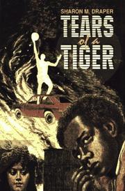 Front cover of Tears of a tiger by Sharon M. Draper