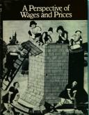 Cover of A perspective of wages and prices by Ernest Henry Phelps Brown