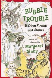 Front cover of Bubble trouble & other poems and stories by Margaret Mahy