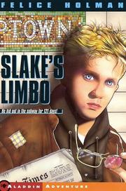 Cover of Slake's limbo by Felice Holman