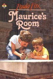 Cover of Maurice's room by Paula Fox