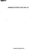 Front cover of Pobrecito poeta que era yo-- by Roque Dalton