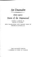 Front cover of An Duanaire 1600 - 1900 by Seán Ó Tuama
