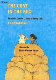 Front cover of The goat in the rug by Charles L. Blood