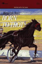 Front cover of Born to trot by Marguerite Henry
