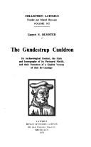 Front cover of The Gundestrup cauldron by Garrett S. Olmsted
