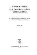 Front cover of Kirche und Krieg im 12. Jahrhundert by Ernst Dieter Hehl