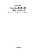 Front cover of Wissenschaft und Lebenswahrheit by Delbert Barley
