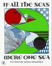 Cover of If all the seas were one sea by Janina Domanska