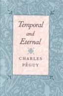 Cover of Temporal and eternal by Charles Péguy