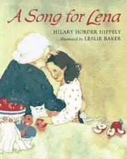 Front cover of A song for Lena by Hilary Horder Hippely