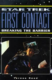 Front cover of Star trek, first contact by Teresa Reed