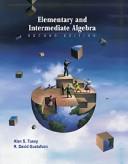 Cover of Elementary and intermediate algebra by Alan S. Tussy