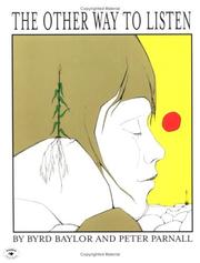 Front cover of The Other Way to Listen by Byrd Baylor