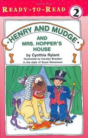 Front cover of Henry and Mudge and Mrs. Hopper's house by Cynthia Rylant