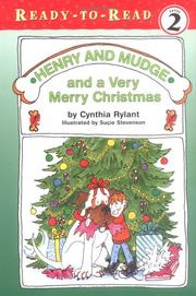 Front cover of Henry and Mudge and a very merry Christmas by Cynthia Rylant