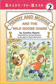 Front cover of Henry and Mudge and the wild goose chase by Cynthia Rylant