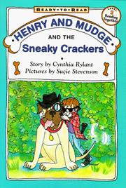 Front cover of Henry and Mudge and the sneaky crackers by Cynthia Rylant