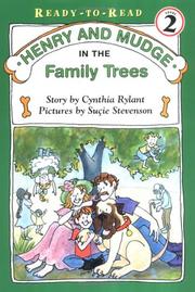 Front cover of Henry and Mudge in the family trees by Cynthia Rylant