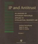 Cover of IP and antitrust by Herbert Hovenkamp