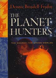 Front cover of The planet hunters by Dennis B. Fradin
