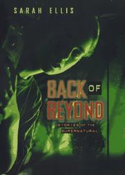 Cover of Back of beyond by Sarah Ellis