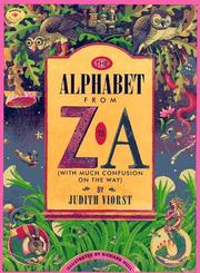 Front cover of The Alphabet from Z to A by Judith Viorst