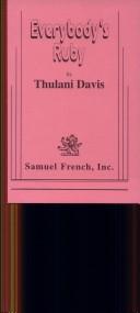 Cover of Everybody's Ruby by Thulani Davis