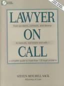 Cover of Lawyer on call by Steven Mitchell Sack