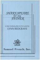 Front cover of Shakespeare for my father by Lynn Redgrave