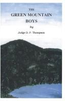 Cover of The Green Mountain boys by Daniel P. Thompson