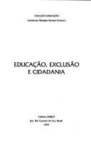Cover of Educação, exclusão e cidadania by Lindomar Wessler Boneti