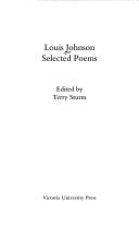 Cover of Selected poems by Louis Johnson