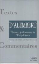 Front cover of Discours préliminaire de l'encyclopédie by Jean Le Rond d'Alembert