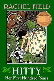 Front cover of Hitty, her first hundred years by Rachel Field