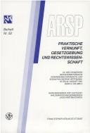 Front cover of Praktische Vernunft, Gesetzgebung und Rechtswissenschaft by World Congress on Philosophy of Law and Social Philosophy (15th 1991 Göttingen, Germany)