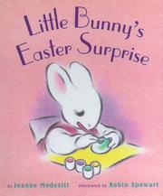 Front cover of Little Bunny's Easter Surprise by Jeanne Modesitt