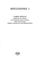 Cover of Reflexiones by Gabriel Bentata