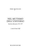 Front cover of Nel mutismo dell'universo by Piero Bigongiari