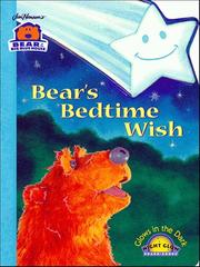 Cover of Bear's bedtime wish by Ellen Weiss