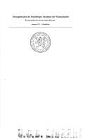 Front cover of Juristisches Argumentieren im Wandel des Rechtsfindungs konzepts unseres Jahrhunderts... by Josef Esser