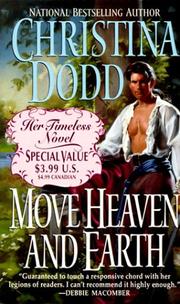 Front cover of Move Heaven and Earth by Christina Dodd